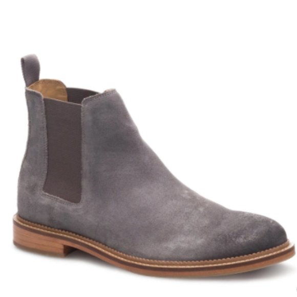 J SHOES Other - J Shoes Jamie Boot Men's Chelsea Gray Suede Boot